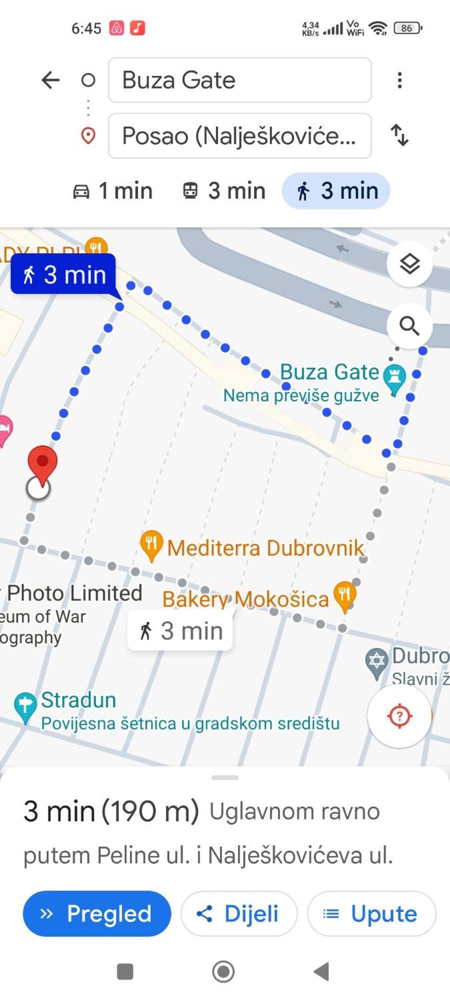 Guest house Katarina Old Town Doublebed 3*